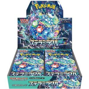 Stellar Miracle Booster Box (Japanese Pokemon Cards) Factory Sealed